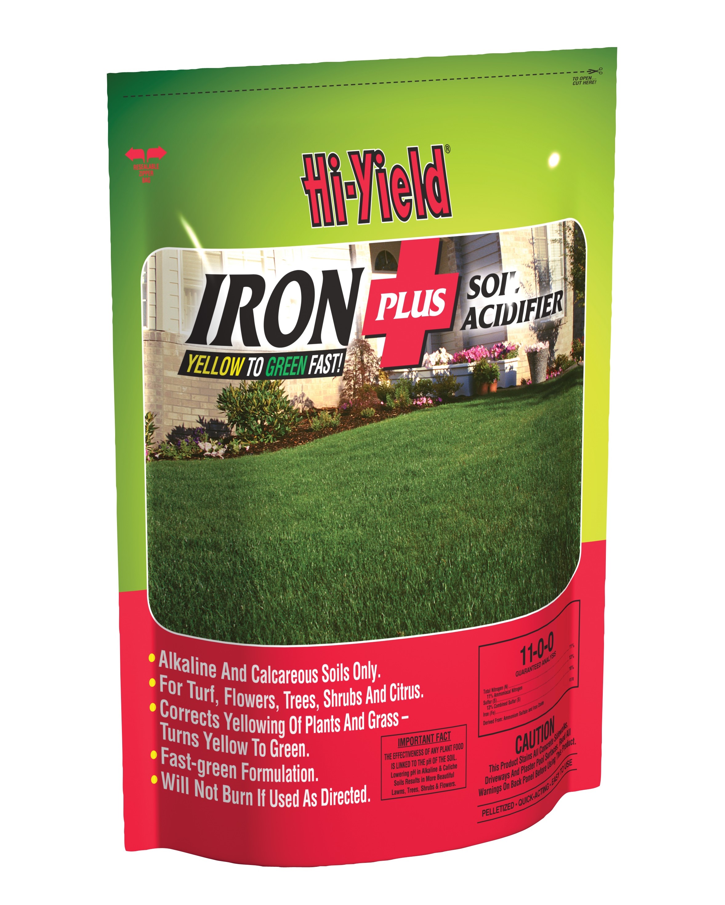Hi-Yield Iron Plus Soil Acidifier 4#