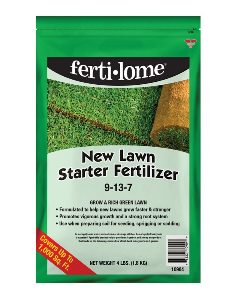 Fertilome New Lawn Starter Fertilizer 4lbs