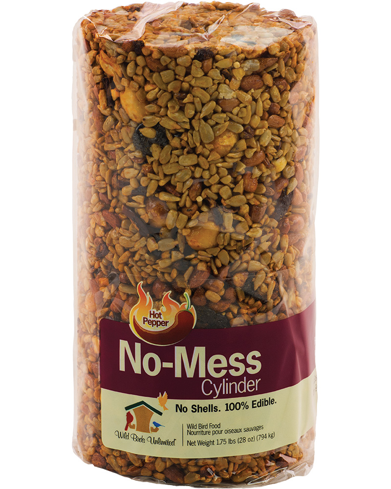 Hot Pepper No Mess Bird Seed Cylinder Small