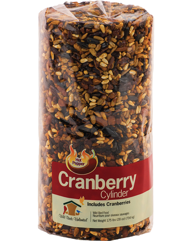 Hot Pepper Cranberry Bird Seed Cylinder Small