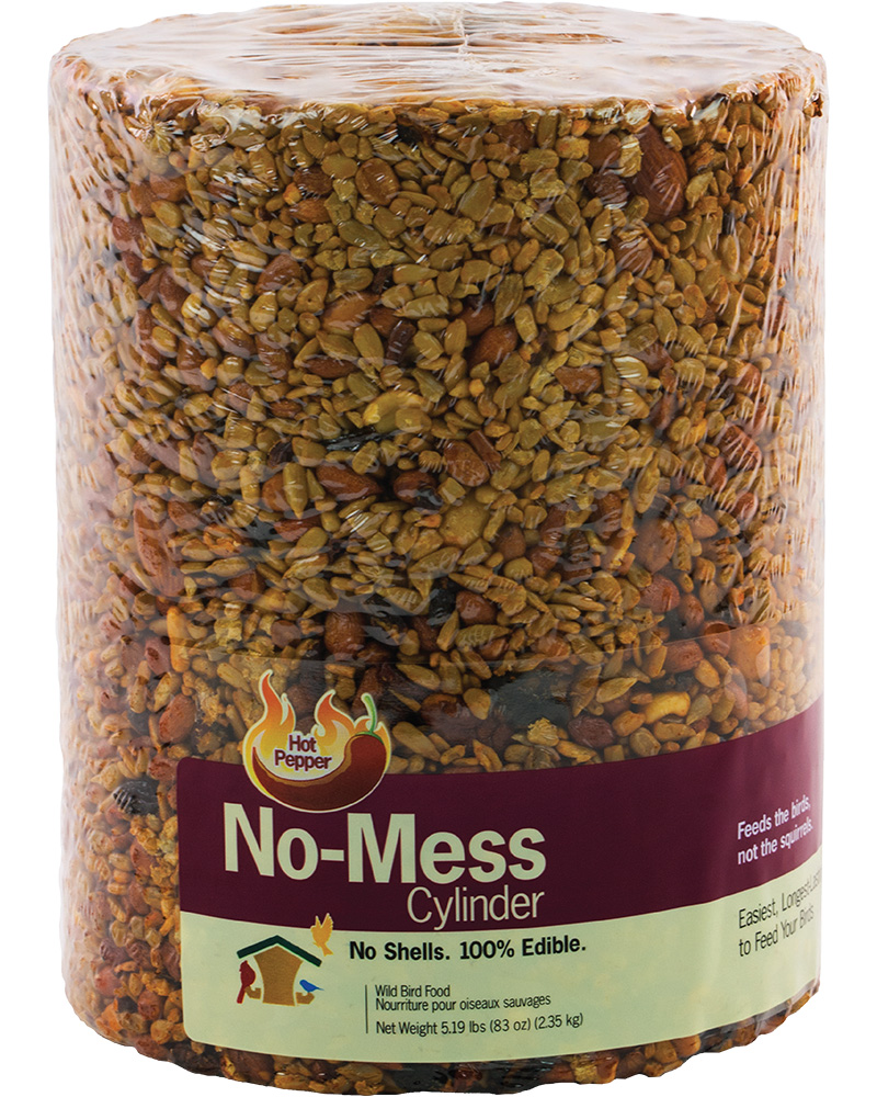 Hot Pepper No Mess Bird Seed Cylinder Large