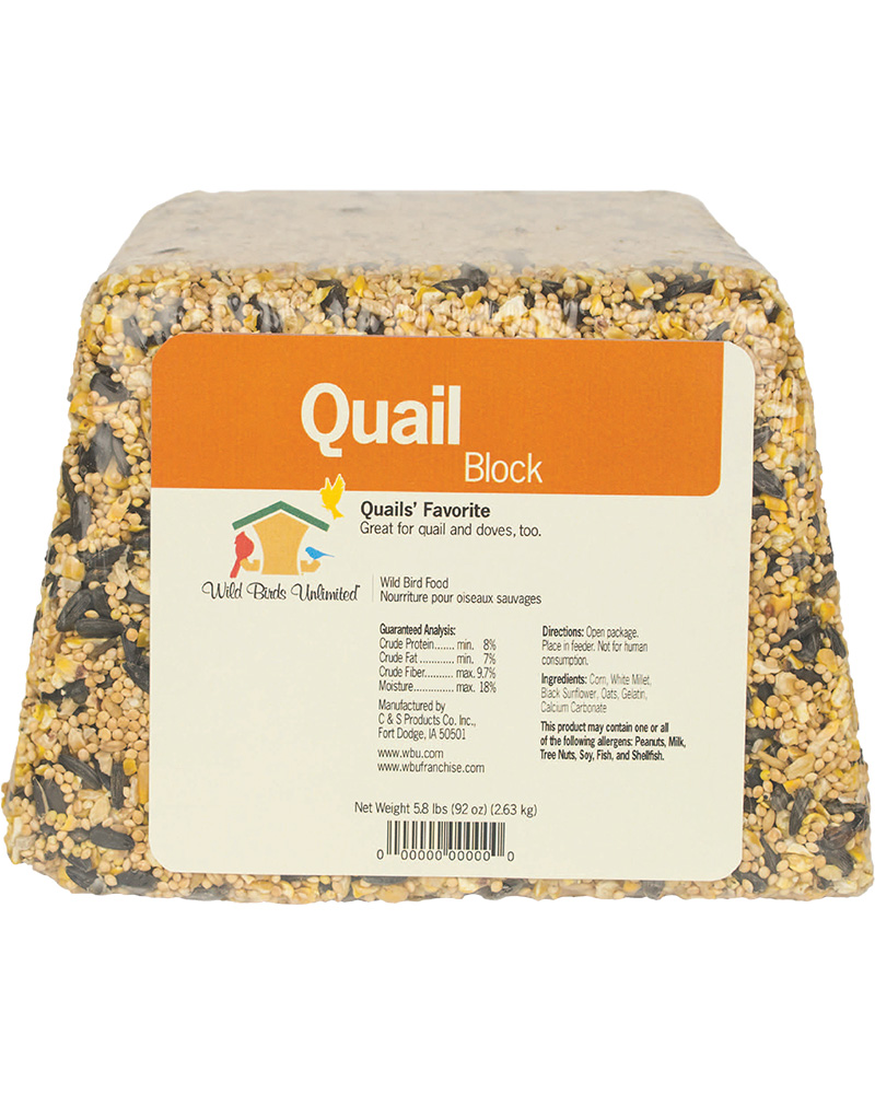 Quail Block Bird Seed 5.5#