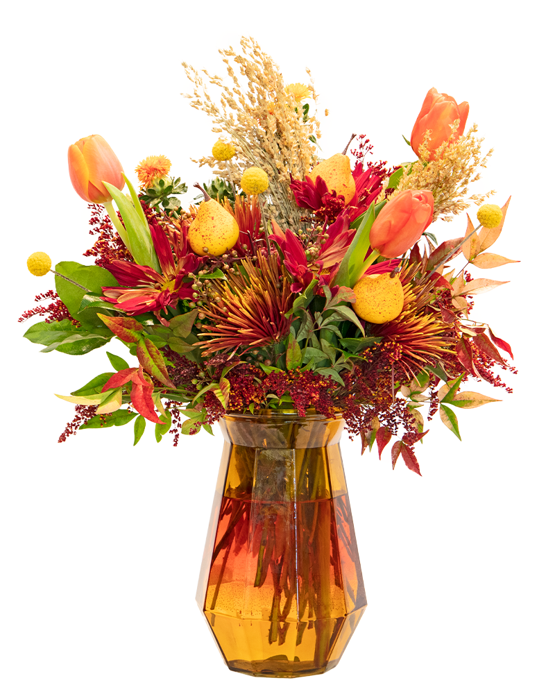 Autumn Ombre Floral Arrangement from $89-$135