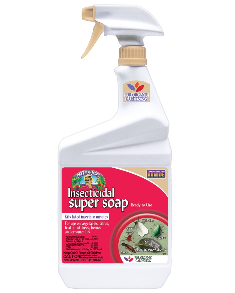 Organic Bonide Insecticidal SUPER Soap Ready-To-Use 32oz