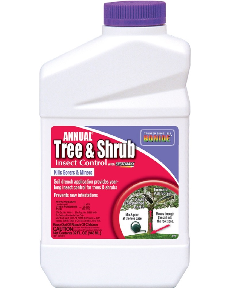 Bonide Annual Tree & Shrub Insect Control  1 qt concentrate