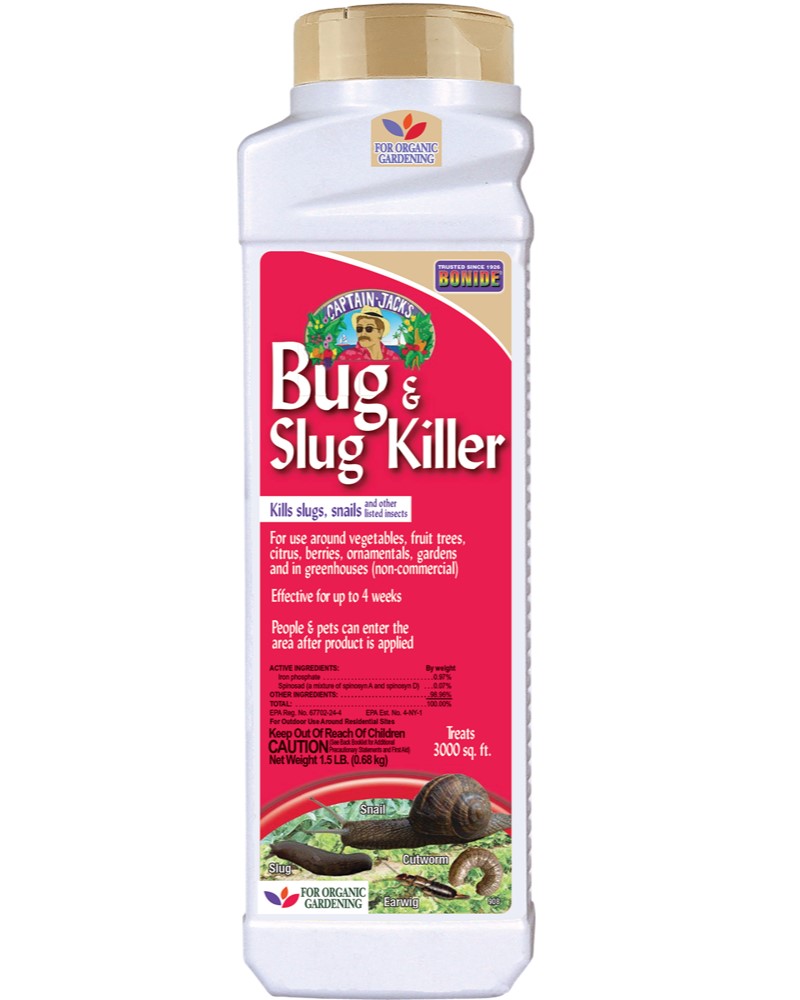 Organic Bonide Bug & Slug Killer, 1.5 lbs