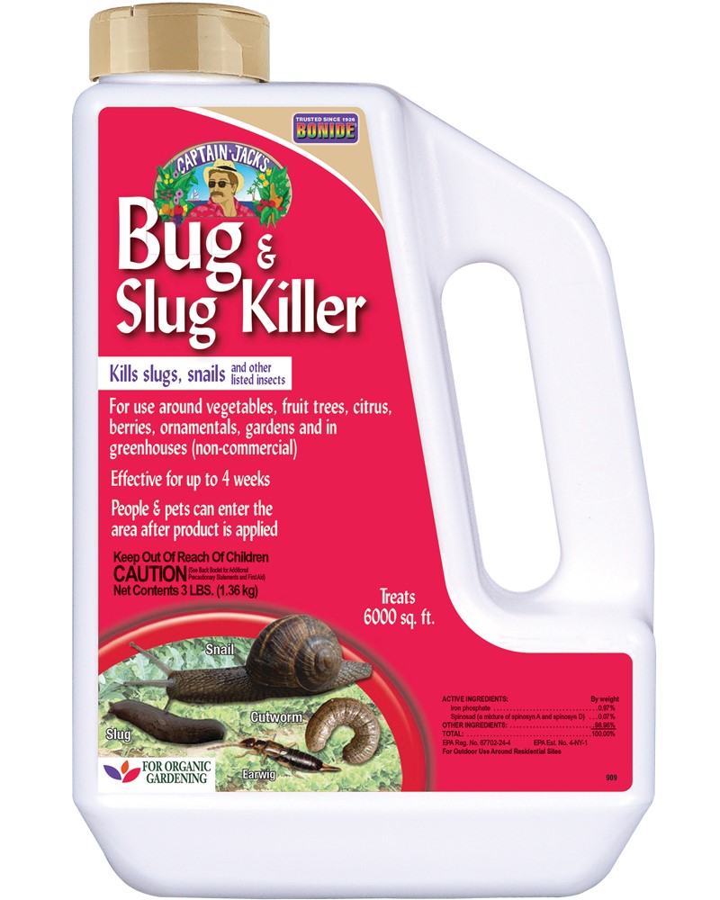 Organic Bonide Bug & Slug Killer, 3 lbs