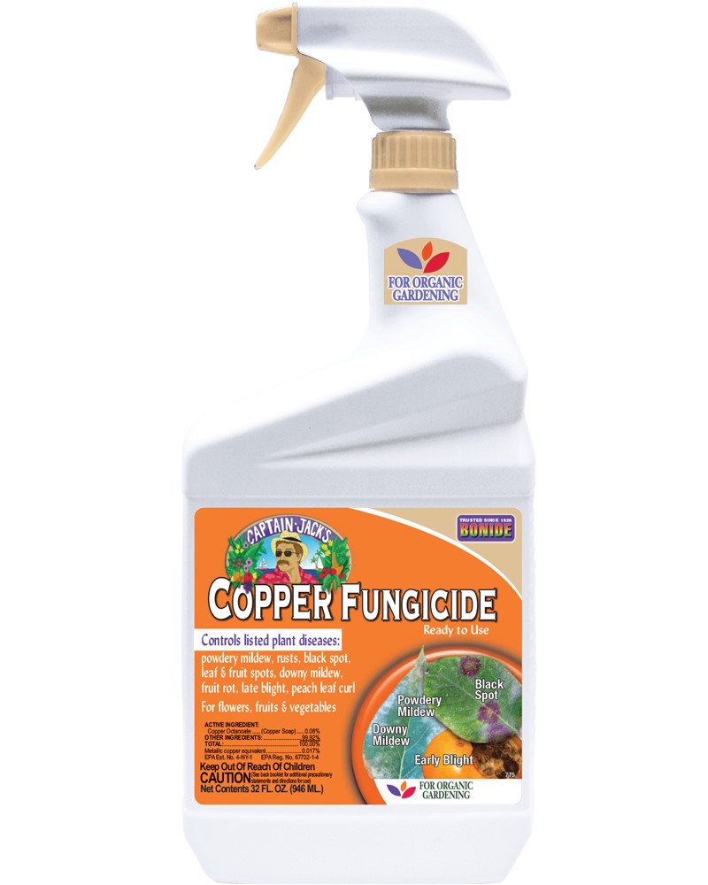 Organic Bonide Liquid Copper Fungicide Ready-To-Use, 32 oz