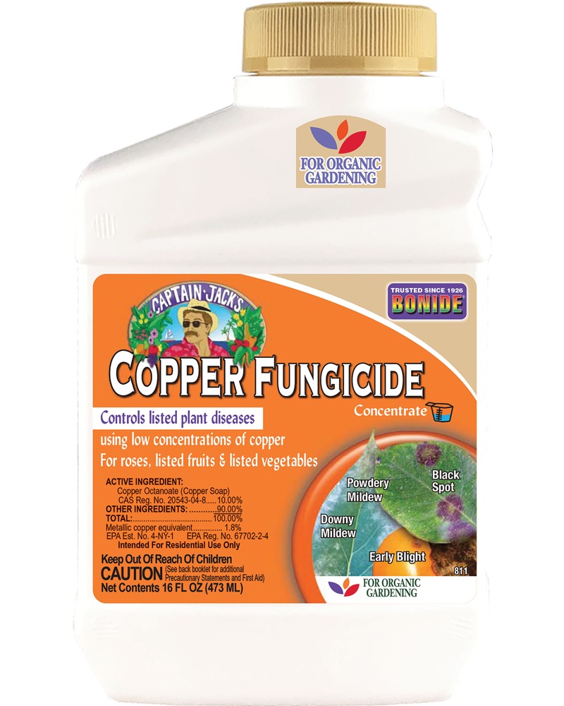 Organic Liquid Copper Fungicide Concentrate, 16 oz