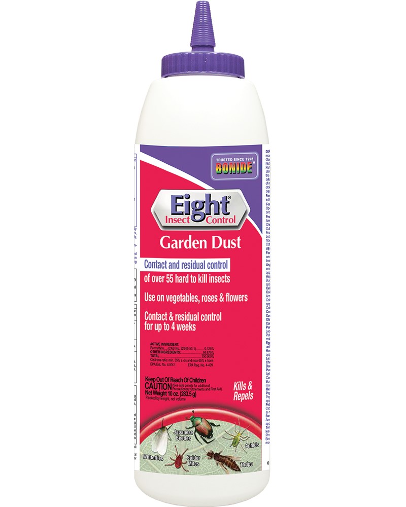 Bonide Eight Insect Control Garden Dust, 10 oz