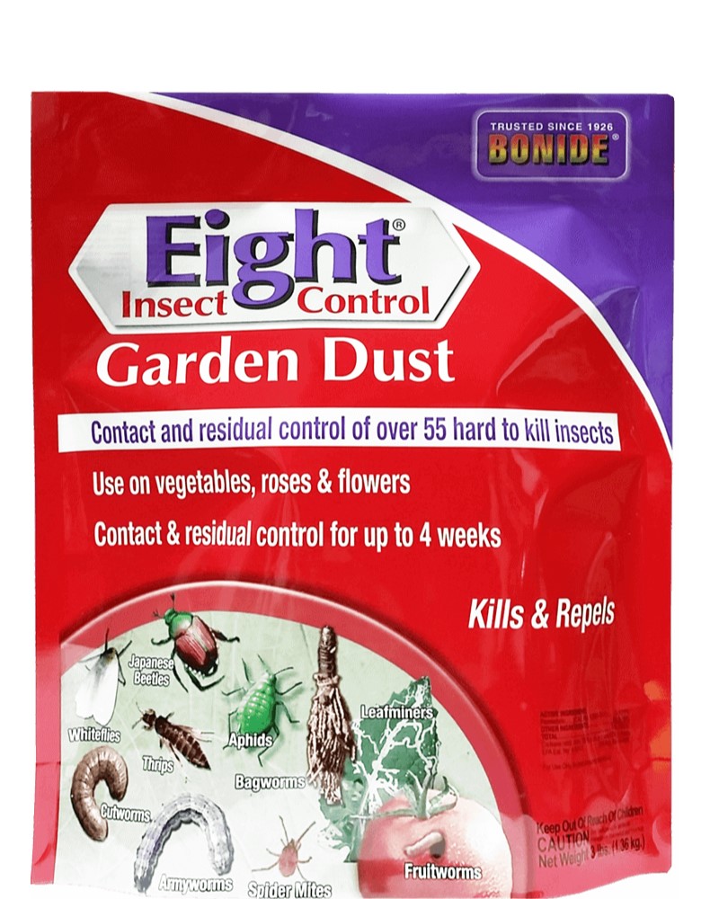 Bonide Eight Insect Control Garden Dust, 3 lbs