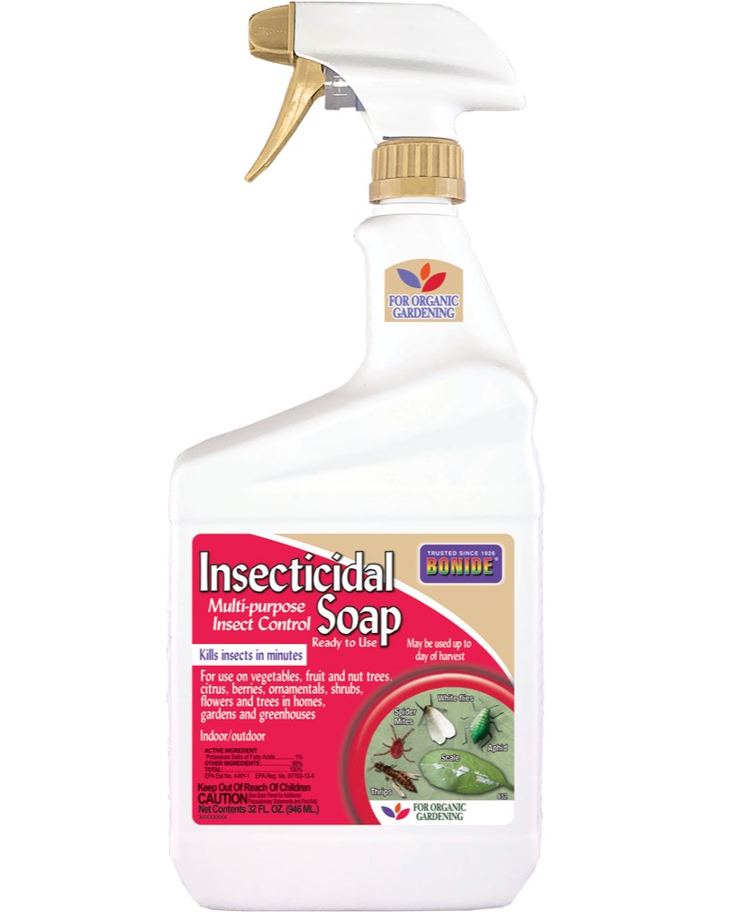 Organic Bonide Insecticidal Soap Ready-To-Use, 32 oz