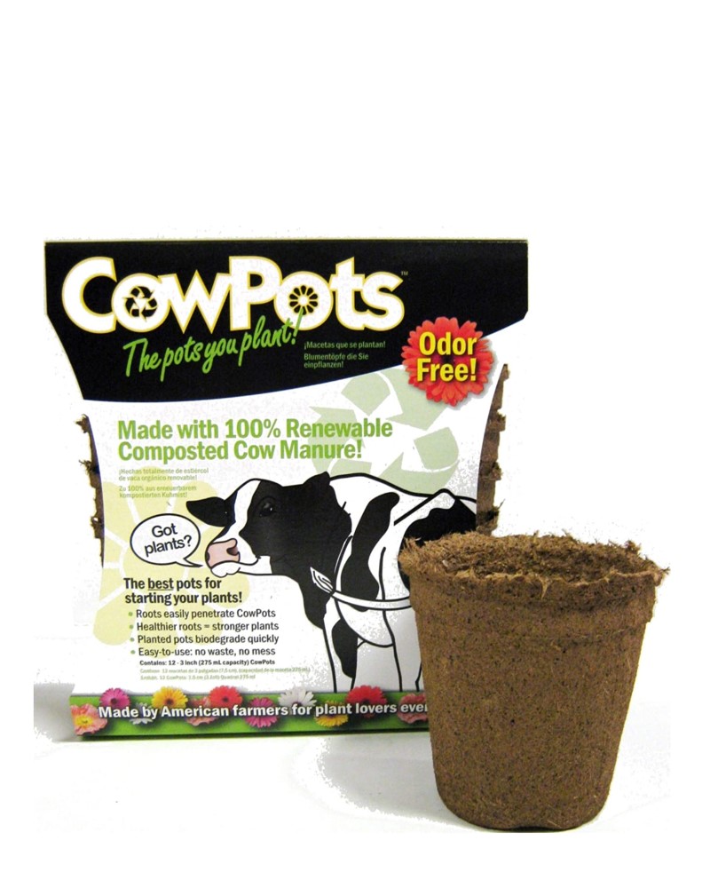 CowPots 3" Round 12 pk