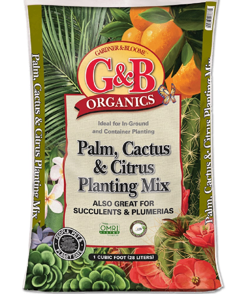 G&B Organics Palm, Cactus & Citrus Planting Mix  1 cf. bag
