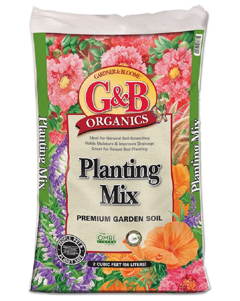 G&B Organics Planting Mix 2 cf. bag