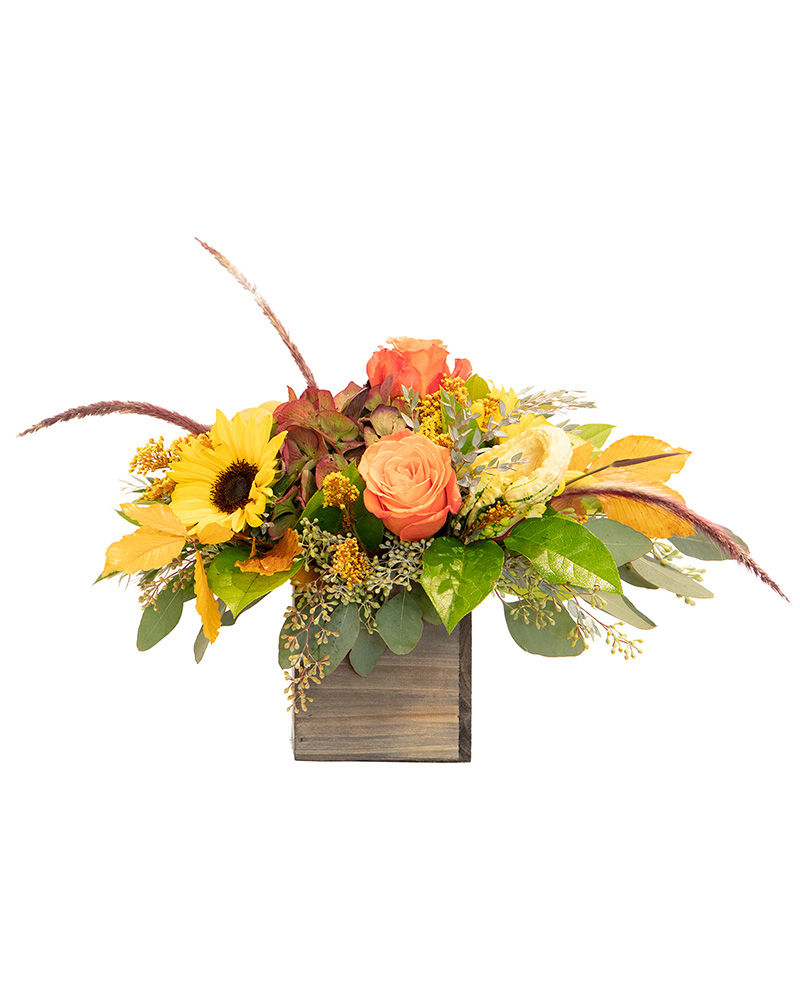 Rustic Embers Floral Arrangement from $80-$125