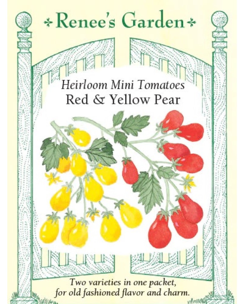 Tomato Pear Red & Yellow Seeds
