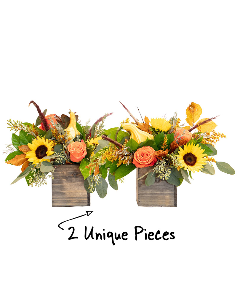 Sugar and Spice Centerpiece Duo from $150-$190