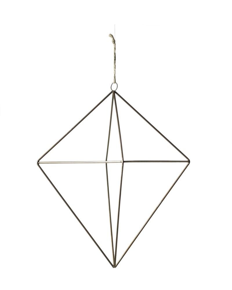 Geometric Tillandsia Hanger 12"