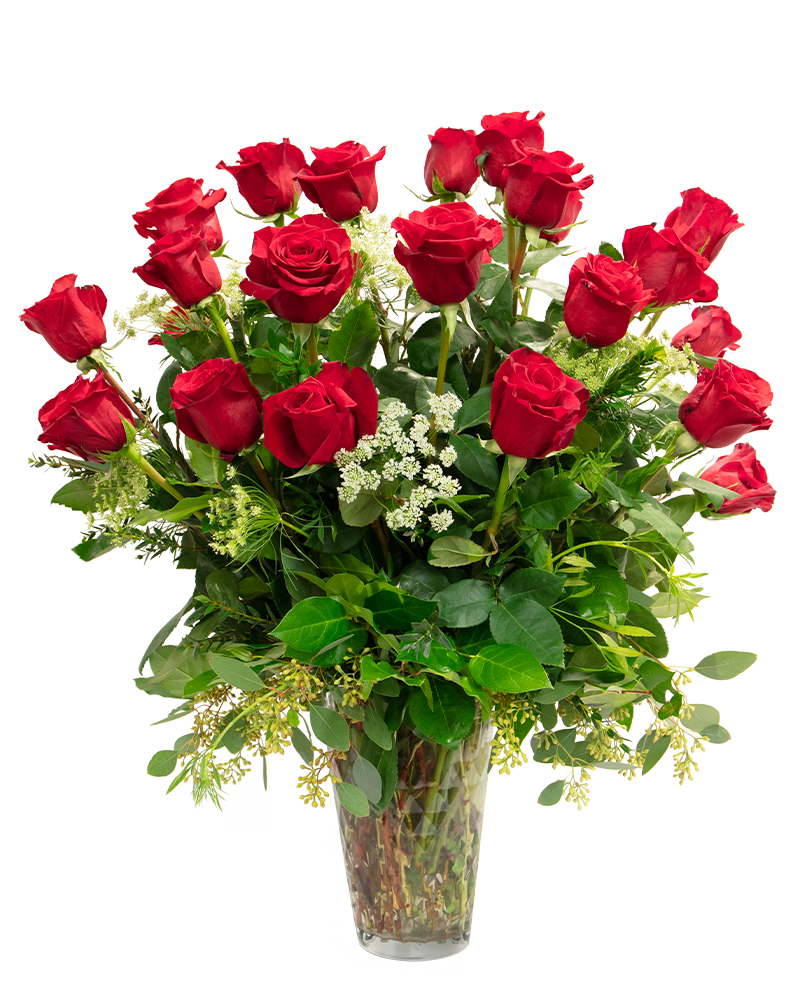 Love at First Sight 2 Dozen Roses Floral Arrangement from $200-$280