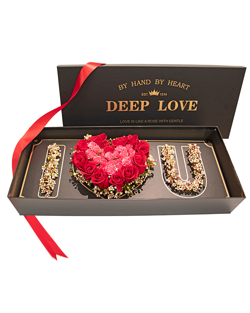 Deep Love Floral Arrangement from $150-$220