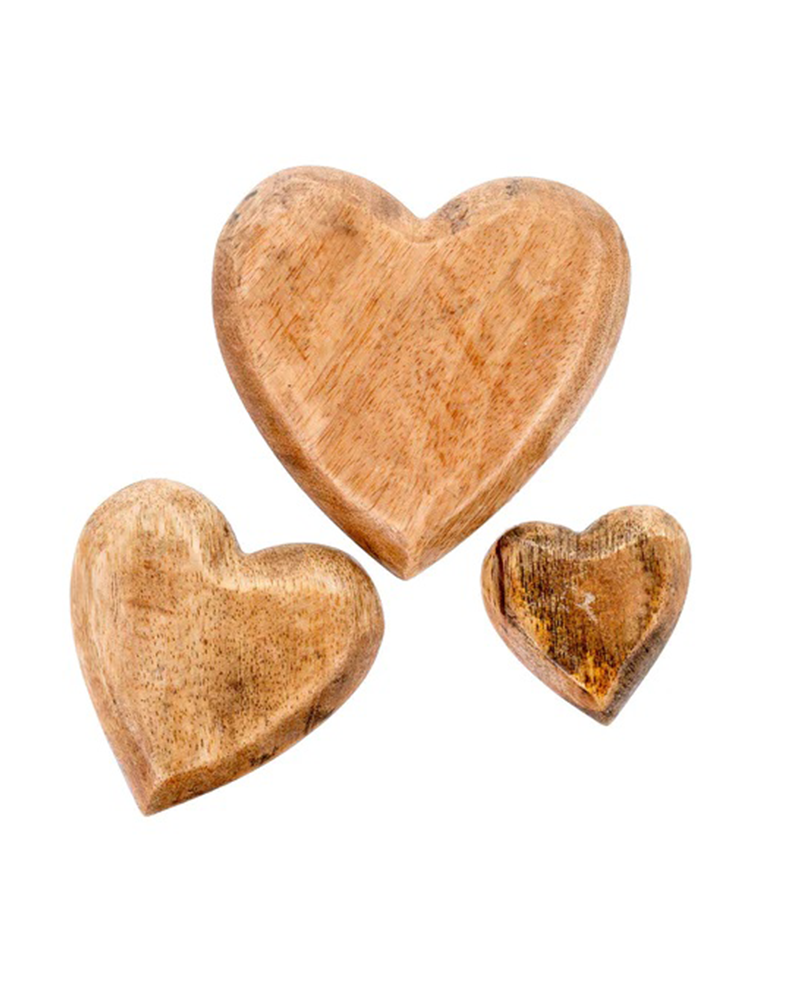 Wooden Heart Small 2.5"