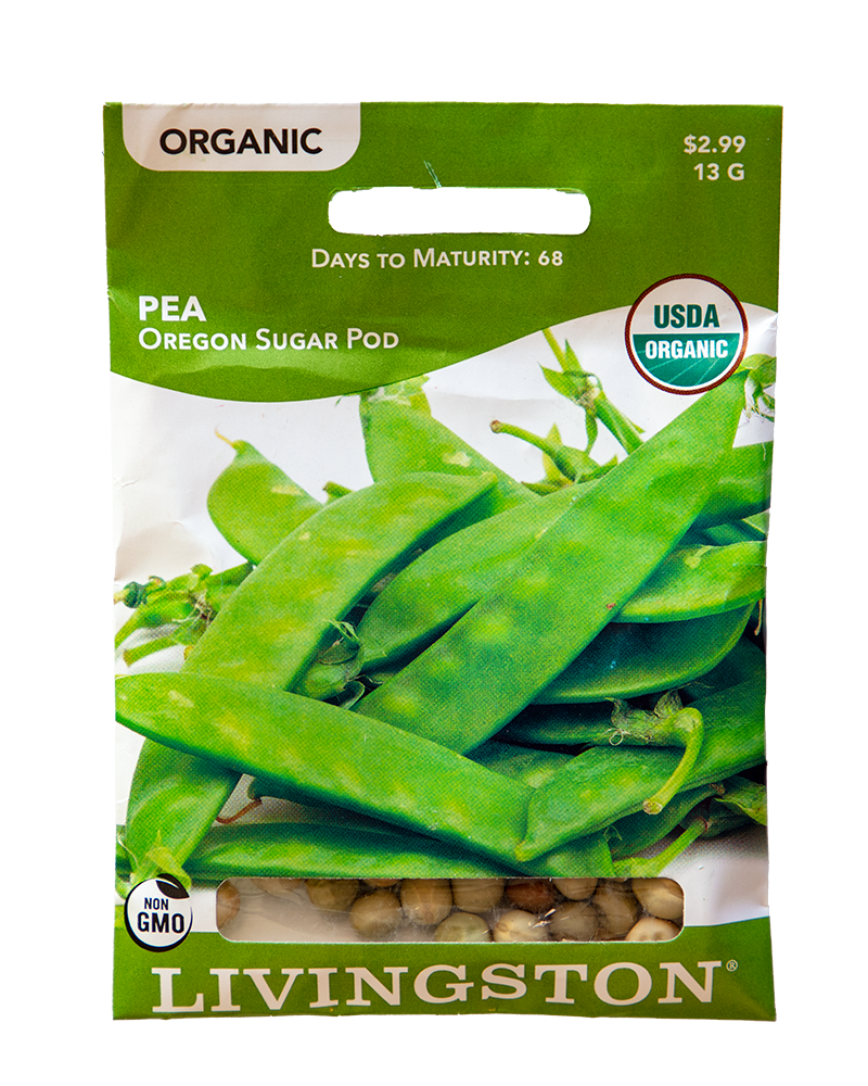 Departments Pea Oregon Sugar Pod Organic Seeds