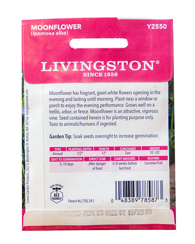 Departments Moonflower Seeds