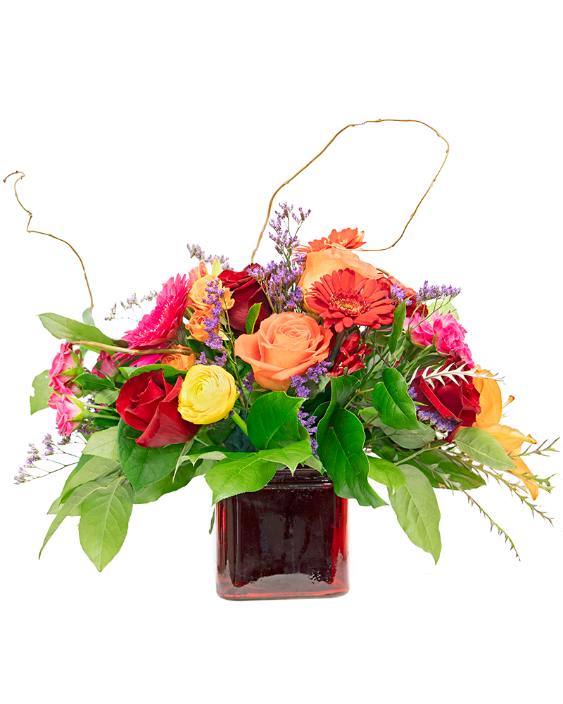 Crimson Glory Floral Arrangement from $90-$150