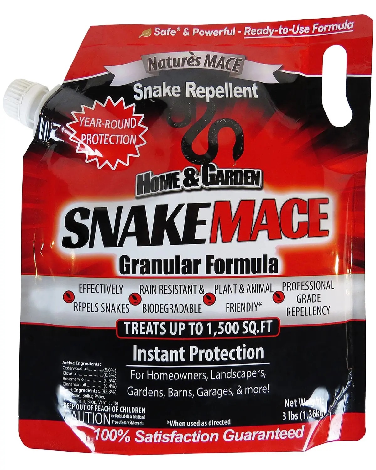 Nature's Mace Snake Repellant Granules 2.5#