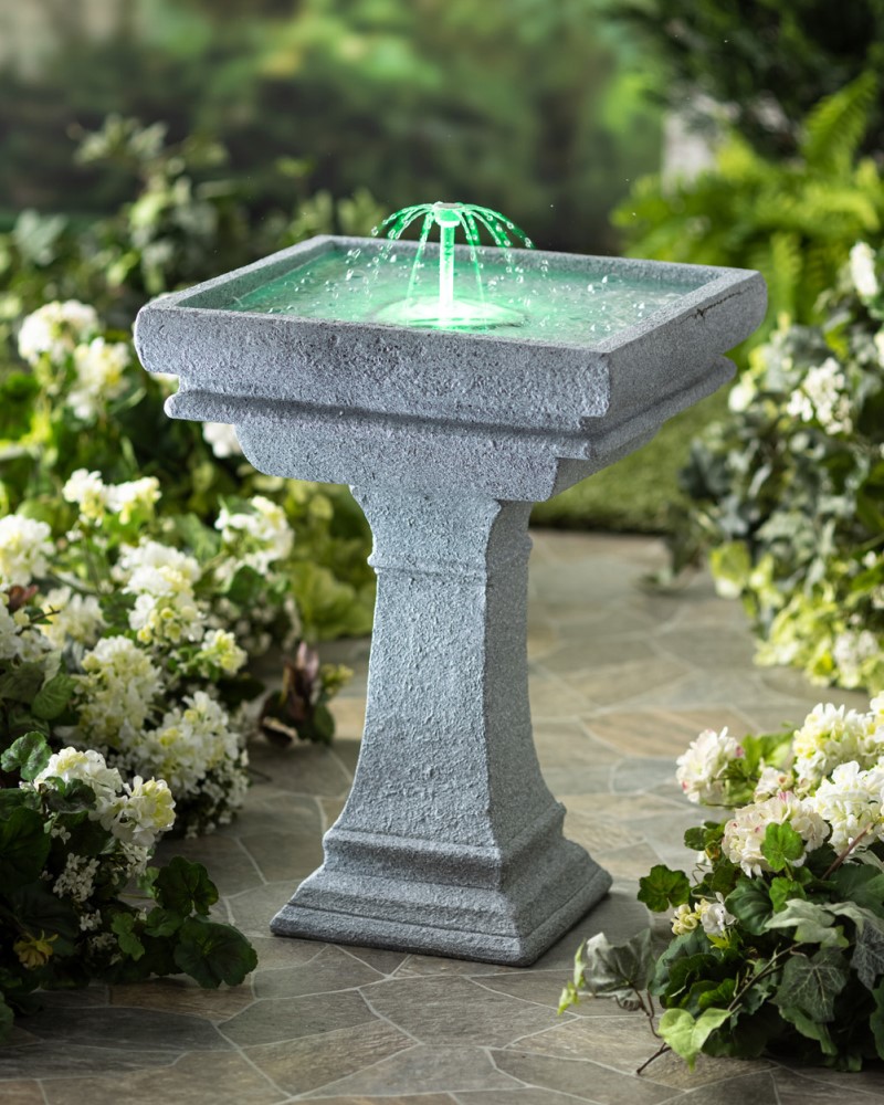 Renaissance Bird Bath Smart Fountain