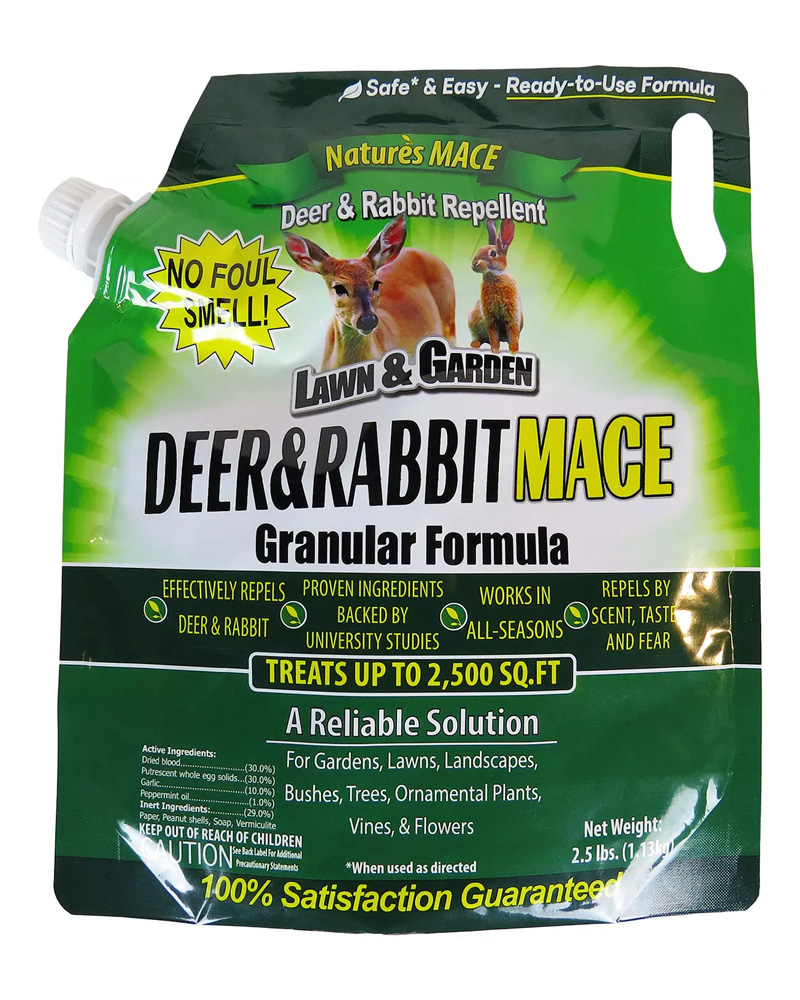 Nature's Mace Deer & Rabbit Repellant Granules 2.5#