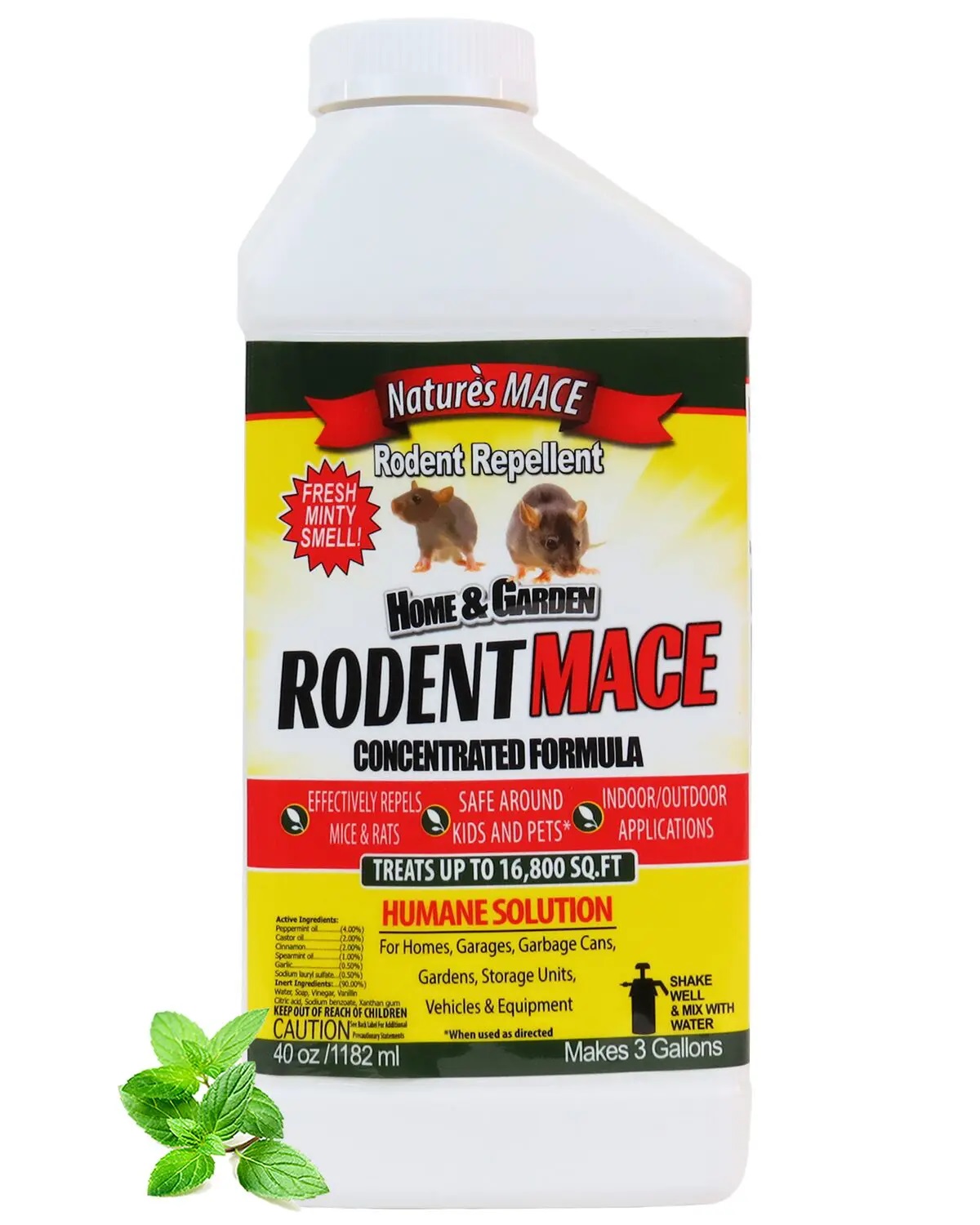 Nature's Mace Rodent Repellant 40oz Concentrate