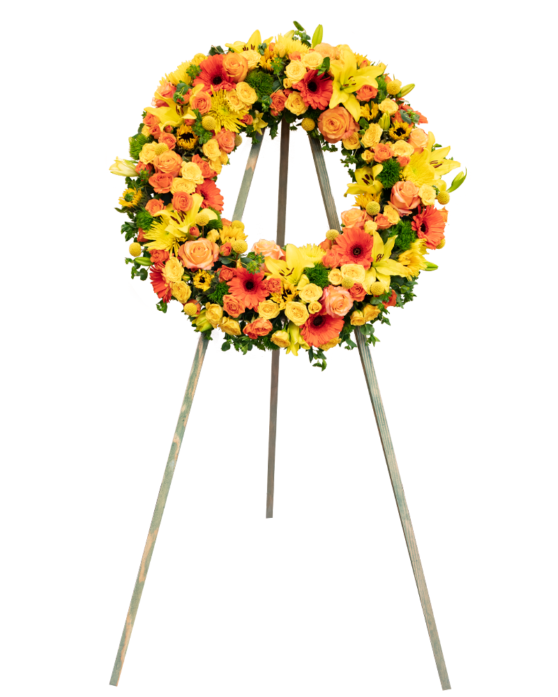 Harvest Sunset Wreath from $375-$585