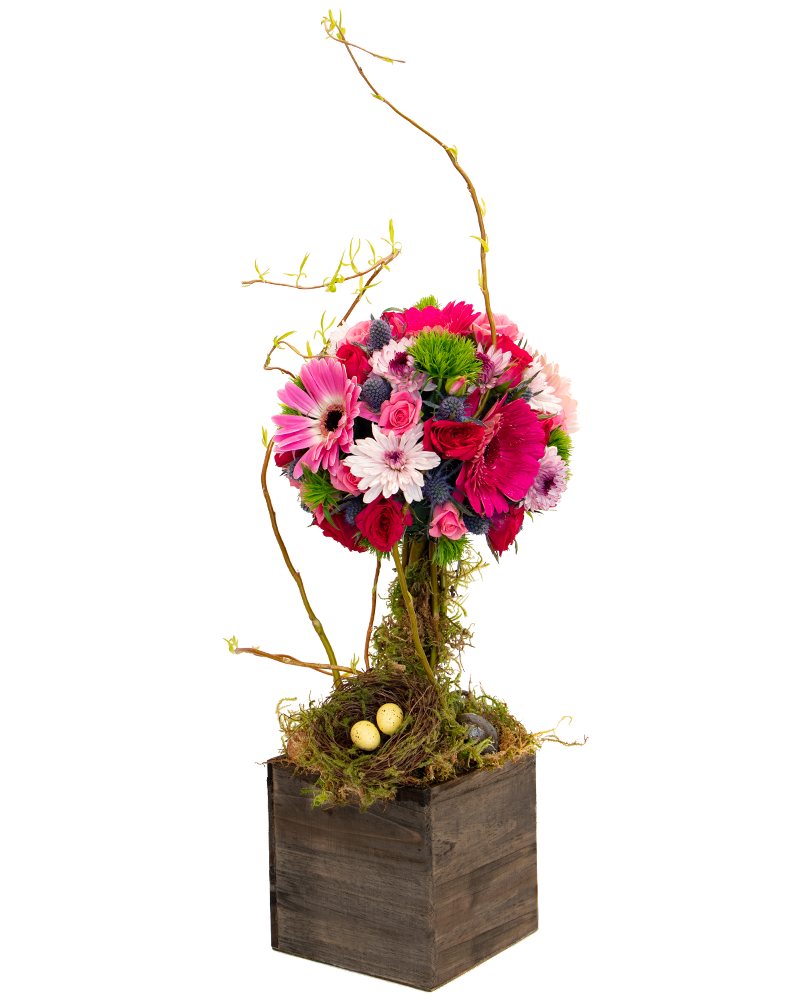Flower-Pop Floral Arrangement