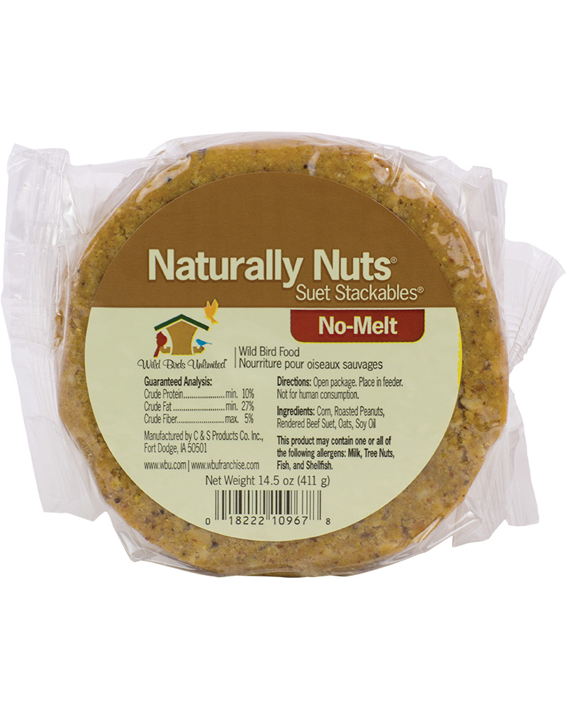 Suet No-Melt Stackable Naturally Nuts