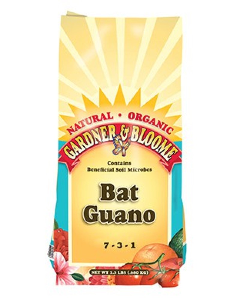 G&B Organics Bat Guano 1.5lbs