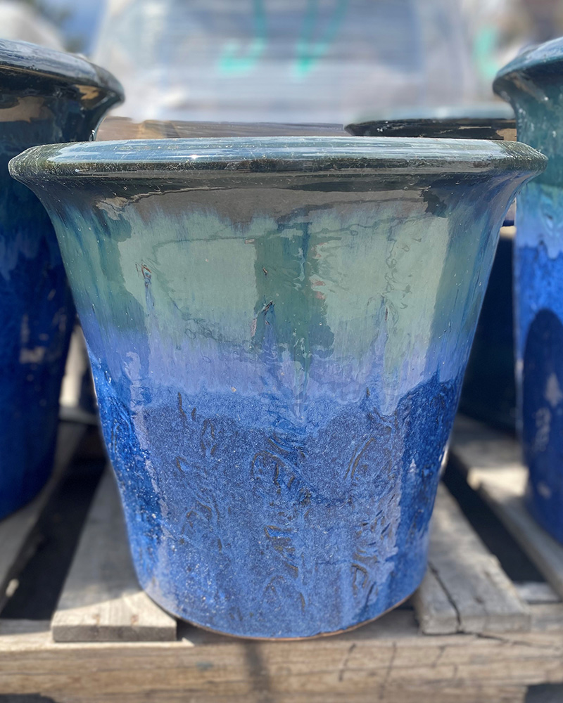 Jade Blue Pot 11.8"