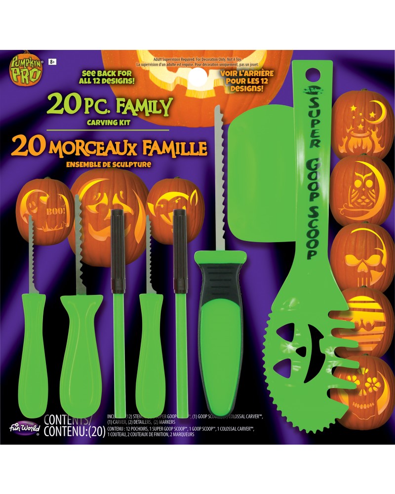 Pumpkin Family Carving Kit