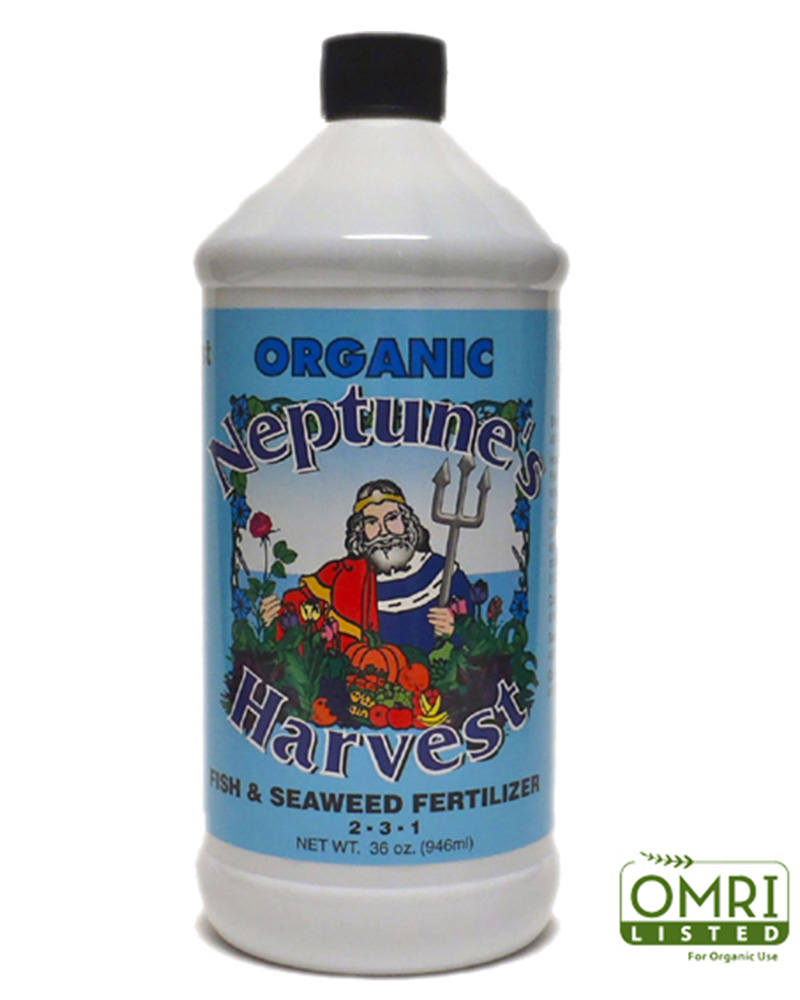 Neptune's Harvest Organic Fish & Seaweed Fertilizer Quart