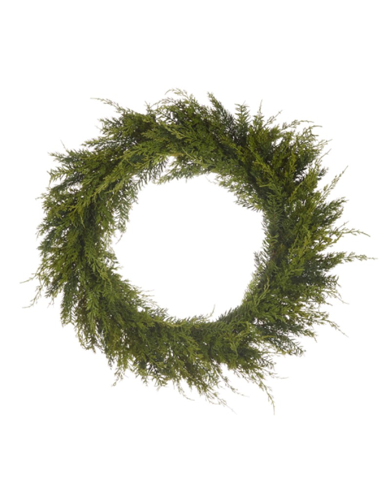 36" Everlasting Cedar Wreath
