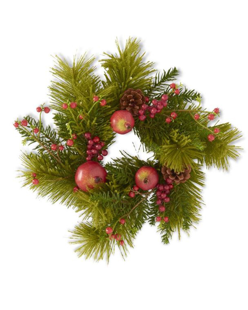 Everlasting Pine & Berries Wreath 28"