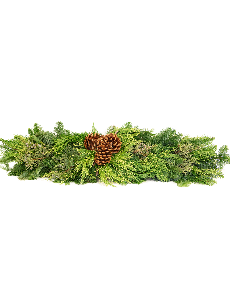 Mantelpiece Fresh Mix 28"x10"