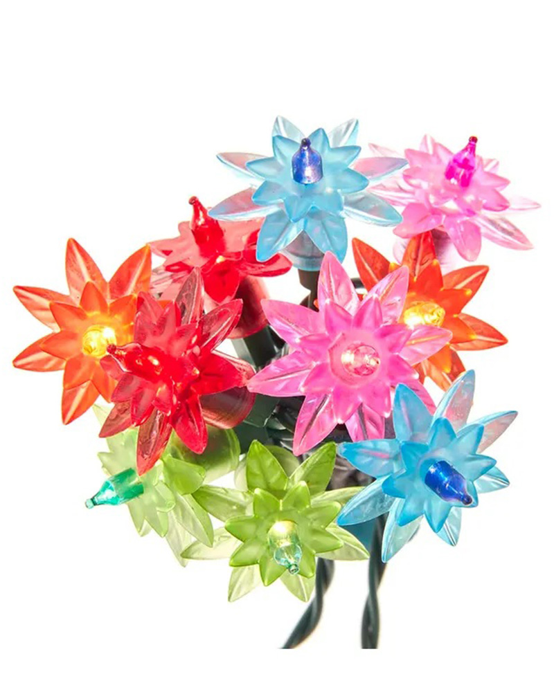 Multi-Flower Light Set 12.6'