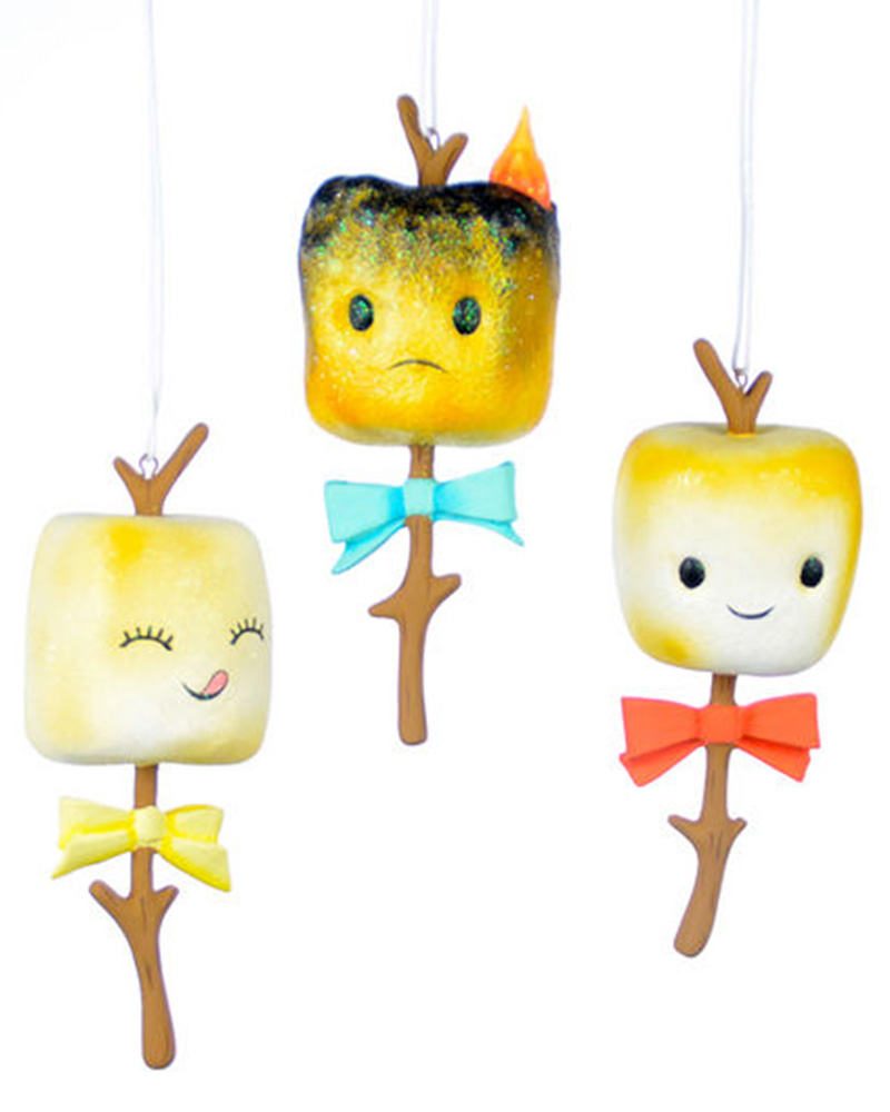 Marshmallow Ornament 5"