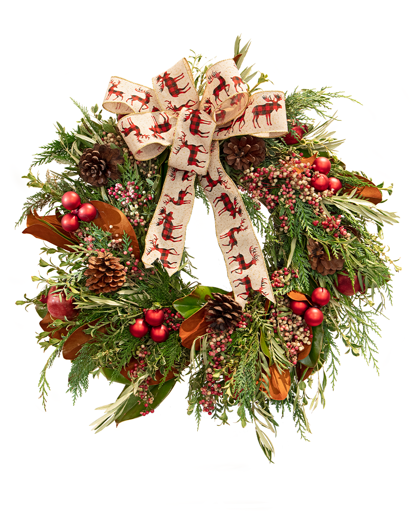 Sequoia Pinecone Handmade Wreath from $78-$158