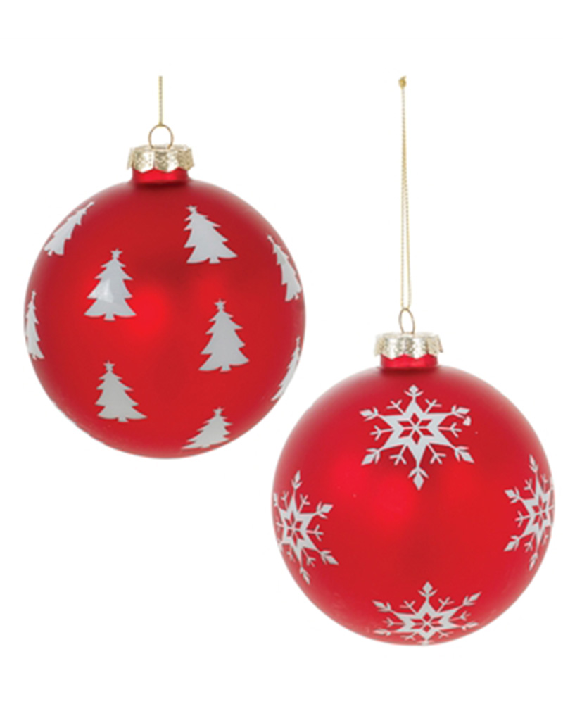 Departments Ball Ornament 4"