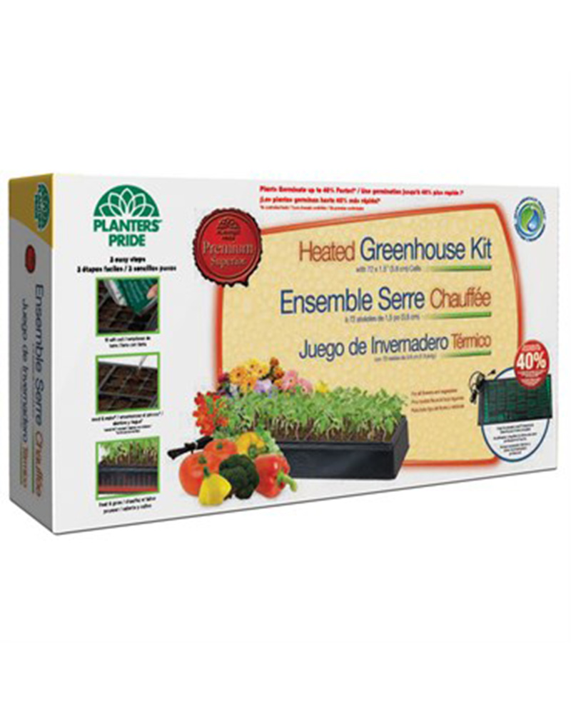 PlantBest Heated 72 Cell Greenhouse Kit