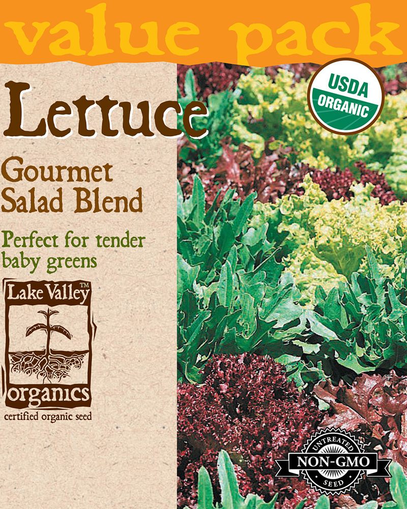 Lettuce Gourmet Salad Blend Organic