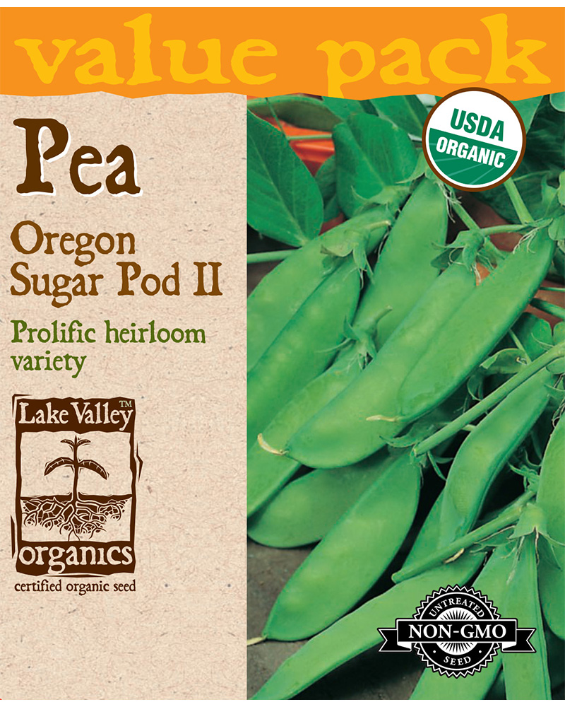 Pea Oregon Sugar Pod II Organic